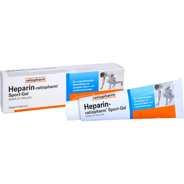 Heparin-ratiopharm Sport-Gel, 60000 I.E./100 g Gel, 150 g Gel