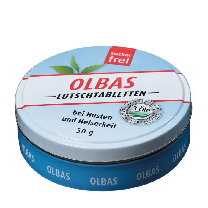 OLBAS Lutschtabletten zuckerfrei, 50 g Tabletten
