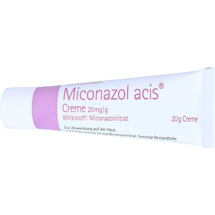 Miconazol acis Creme Antimykotikum, 20 g Creme