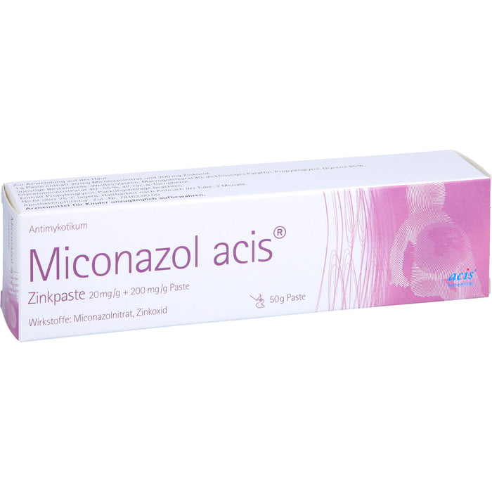 Miconazol acis Zinkpaste Antimykotikum, 50 g Creme