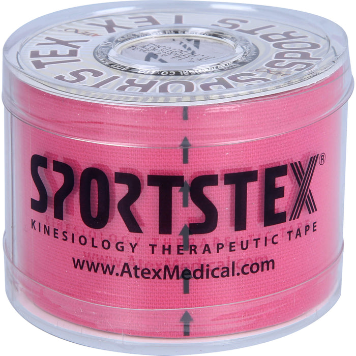 SPORTS-TEX Kinesiologie TAPE 5cmx5m Pink, 1 St PFL