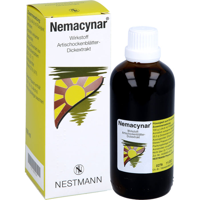 Nestmann Nemacynar Tropfen bei Verdauungsbeschwerden, 100 ml Lösung