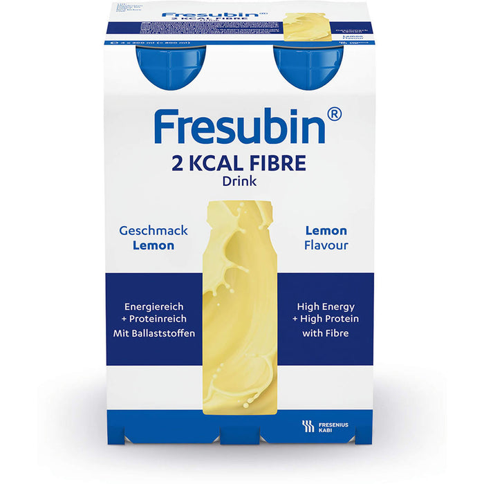 Fresubin 2 kcal Fibre Drink Lemon Trinknahrung, 800 ml Lösung