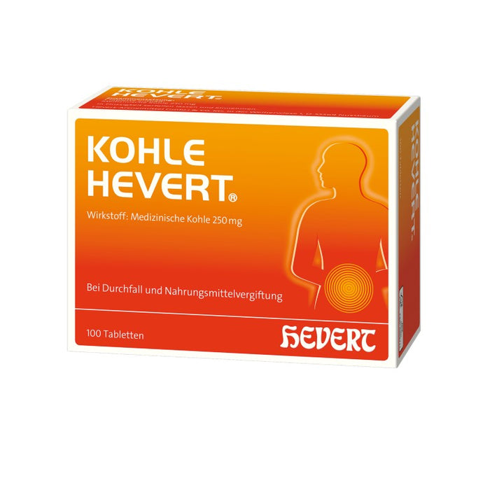 Kohle Hevert Tabletten, 100 St. Tabletten