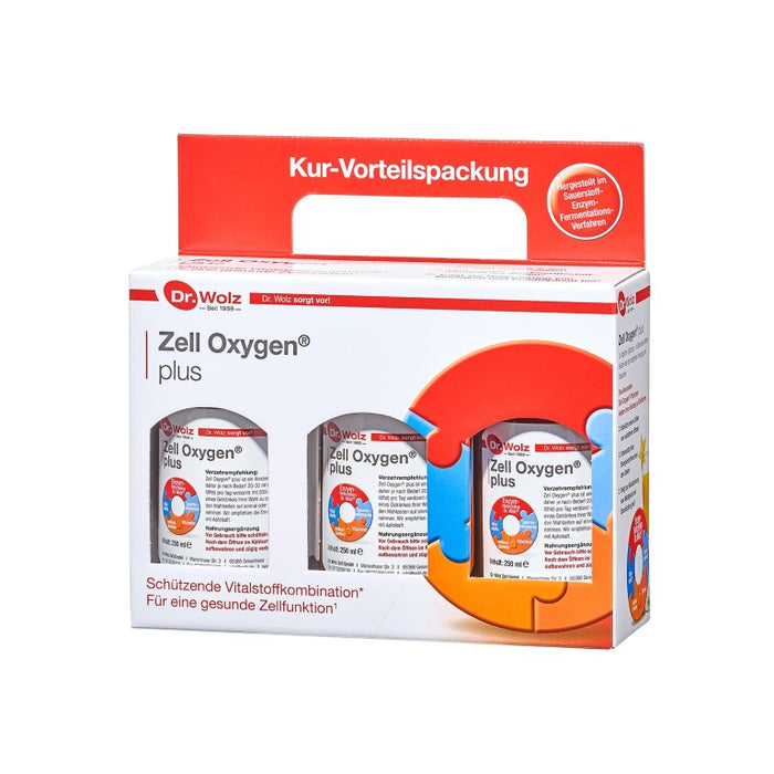 Zell Oxygen Plus Kur, 3X250 ml FLU