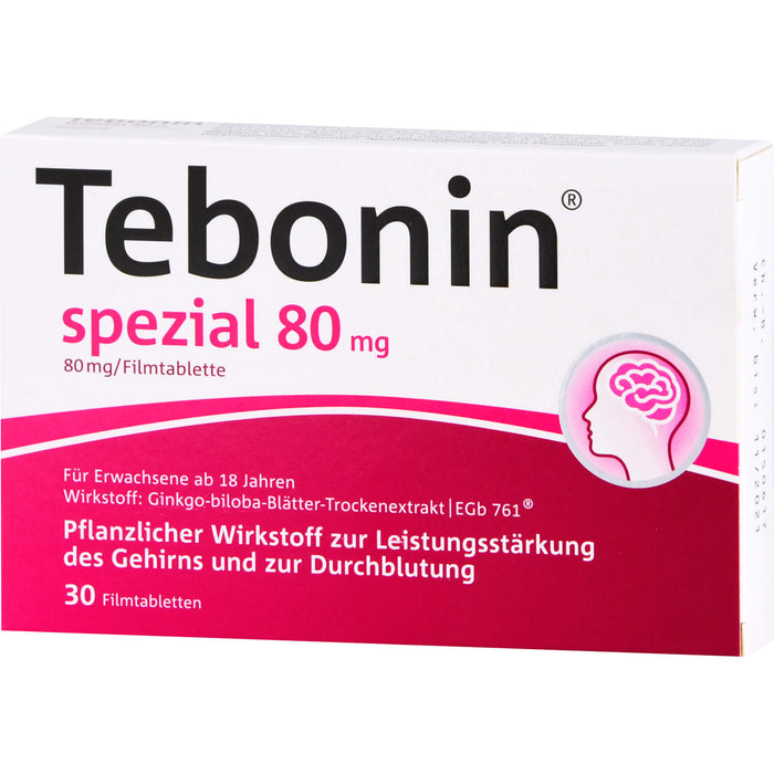 Tebonin spezial 80 mg, 30 St FTA