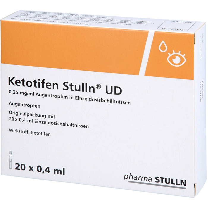 Ketotifen Stulln UD, 20X0.4 ml EDP