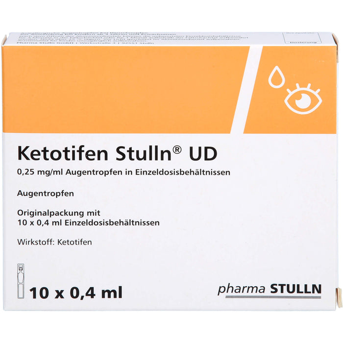 Ketotifen Stulln UD, 10X0.4 ml EDP