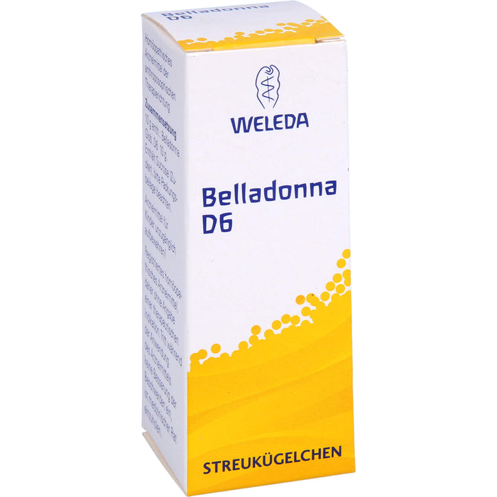 WELEDA Belladonna D 6 Globuli, 10 g Globuli