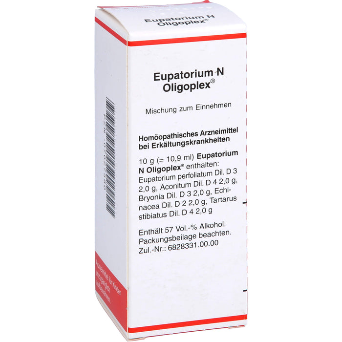 Eupatorium N Oligoplex Mischung bei Erkältungen, 50 ml Lösung