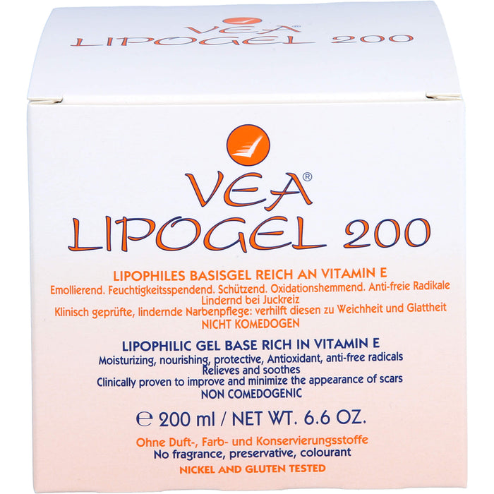 VEA Lipogel 200, 200 ml Gel