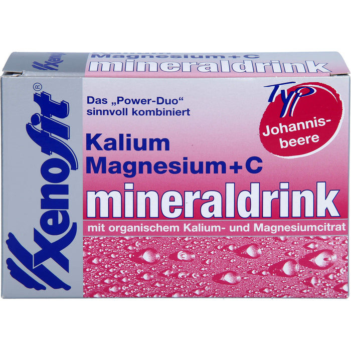 XENOFIT Kalium Magnesium + Vitamin C Pulver, 20 St. Beutel