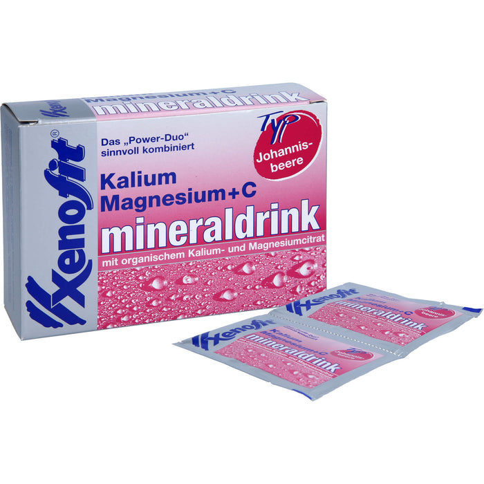 XENOFIT Kalium Magnesium + Vitamin C Pulver, 20 St. Beutel