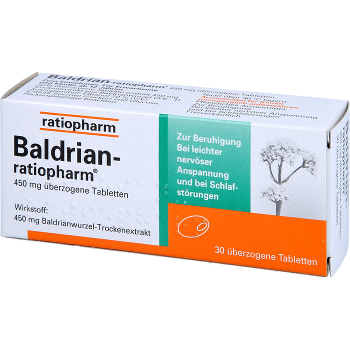 Baldrian-ratiopharm Tabletten, 30 St. Tabletten