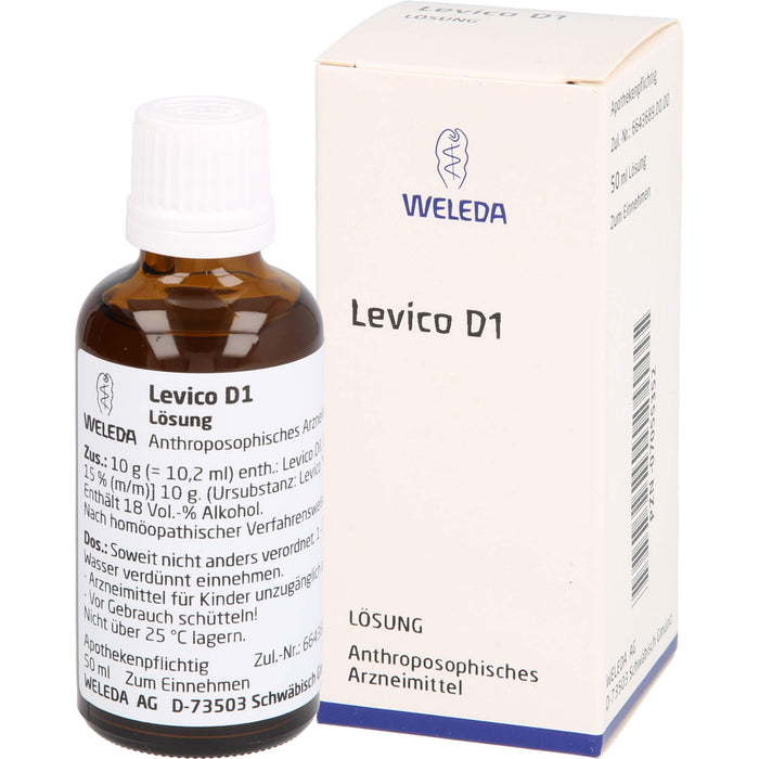 Levico D1 Weleda Dil., 50 ml DIL