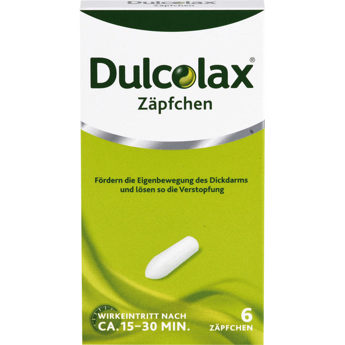 Dulcolax Zäpfchen Reimport Pharma Gerke, 5 St. Zäpfchen