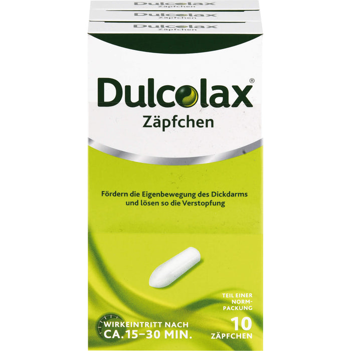 Dulcolax Zäpfchen Reimport Pharma Gerke, 30 St. Zäpfchen