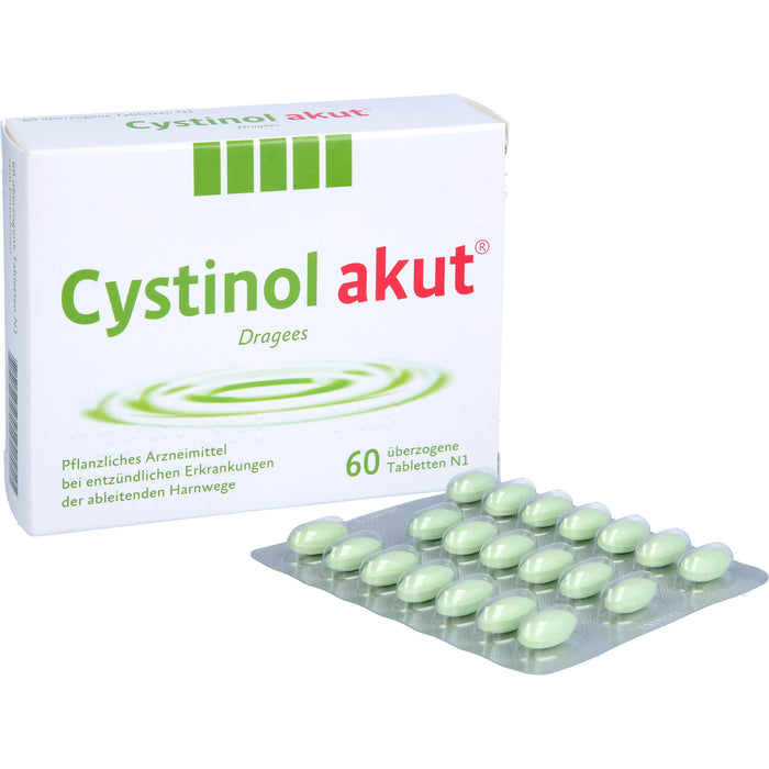 Cystinol akut Dragees bei Harnwegserkrankungen, 60 St. Tabletten
