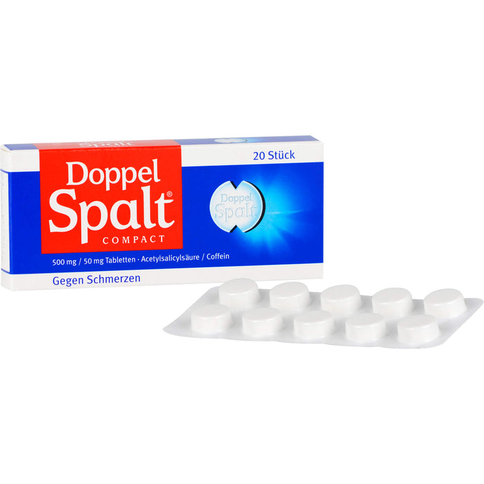 Doppel Spalt compact Tabletten, 20 St. Tabletten