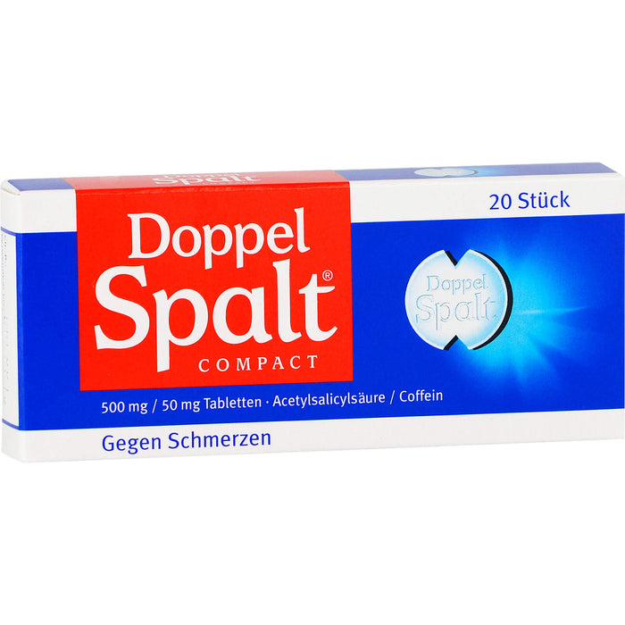 Doppel Spalt compact Tabletten, 20 St. Tabletten