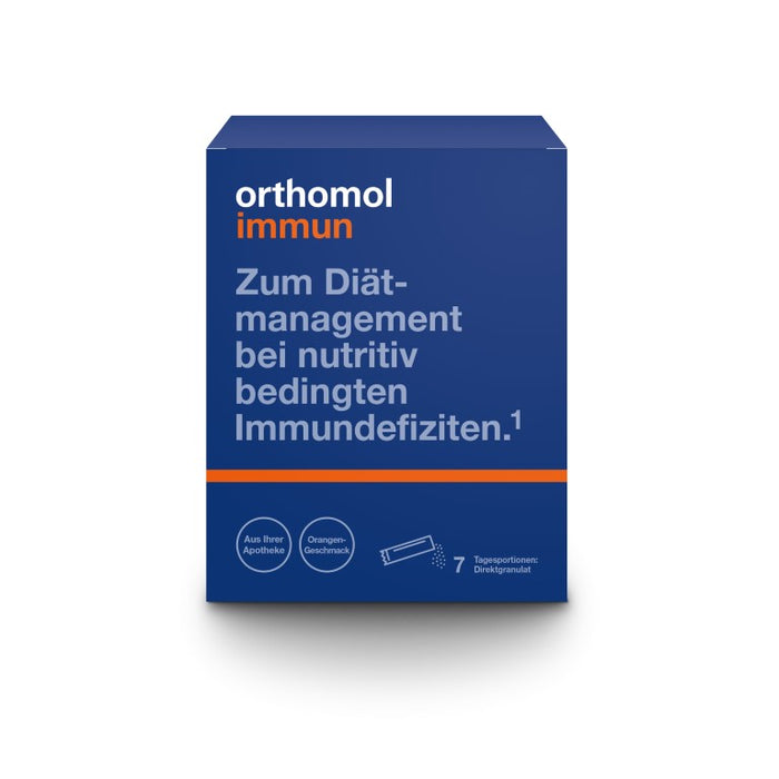 orthomol immun Orange Direktgranulat, 7 St. Beutel