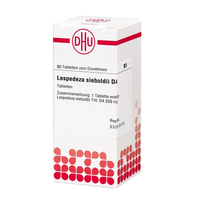 DHU Lespedeza sieboldii D4 Tabletten, 80 St. Tabletten