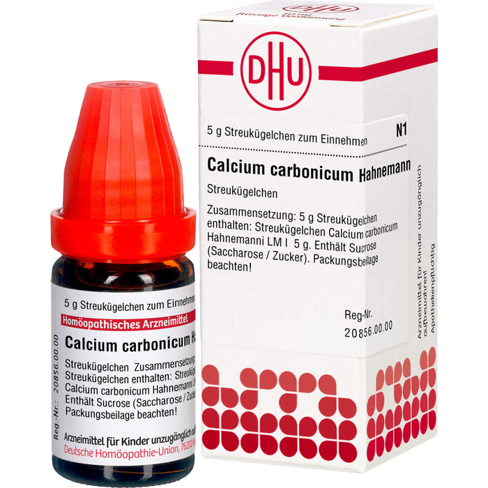 DHU Calcium carbonicum Hahnemanni LM I Streukügelchen, 5 g Globuli