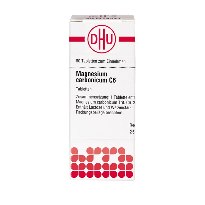 DHU Magnesium carbonicum C6 Tabletten, 80 St. Tabletten