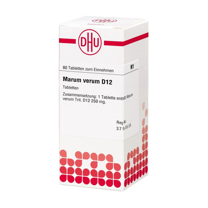 DHU Marum verum D12 Tabletten, 80 St. Tabletten