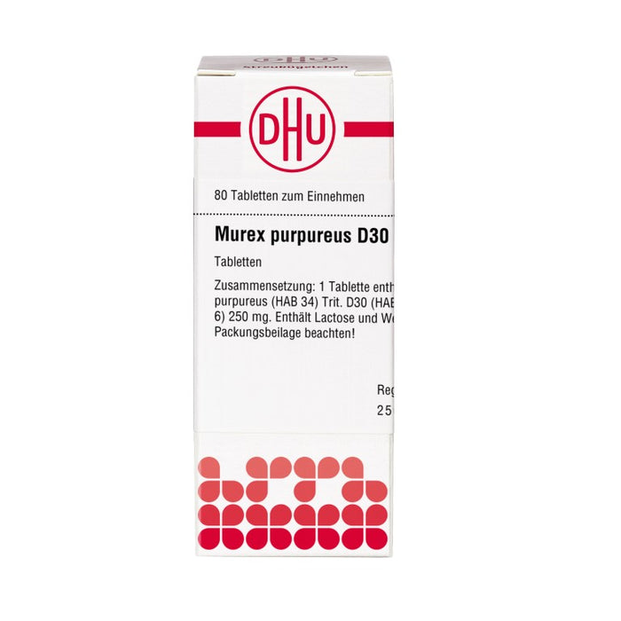 DHU Murex purpureus D30 Tabletten, 80 St. Tabletten