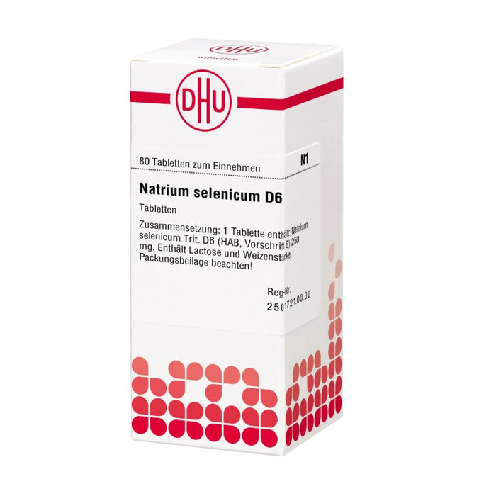 DHU Natrium selenicum D6 Tabletten, 80 St. Tabletten