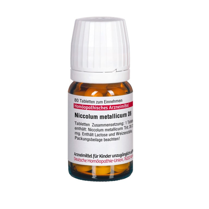 DHU Niccolum metallicum D 6 Tabletten, 80 St. Tabletten