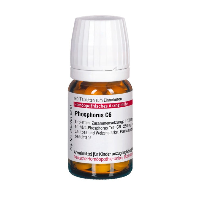 DHU Phosphorus C6 Tabletten, 80 St. Tabletten