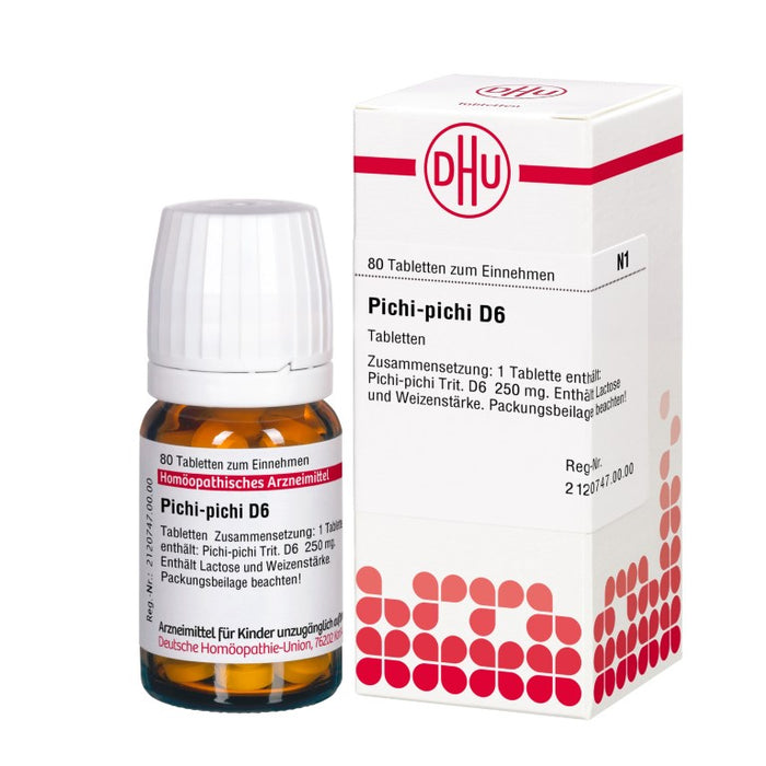 DHU Pichi-pichi D6 Tabletten, 80 St. Tabletten