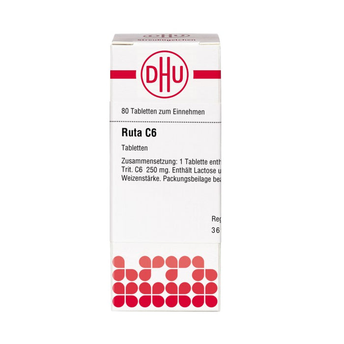 DHU Ruta C6 Tabletten, 80 St. Tabletten