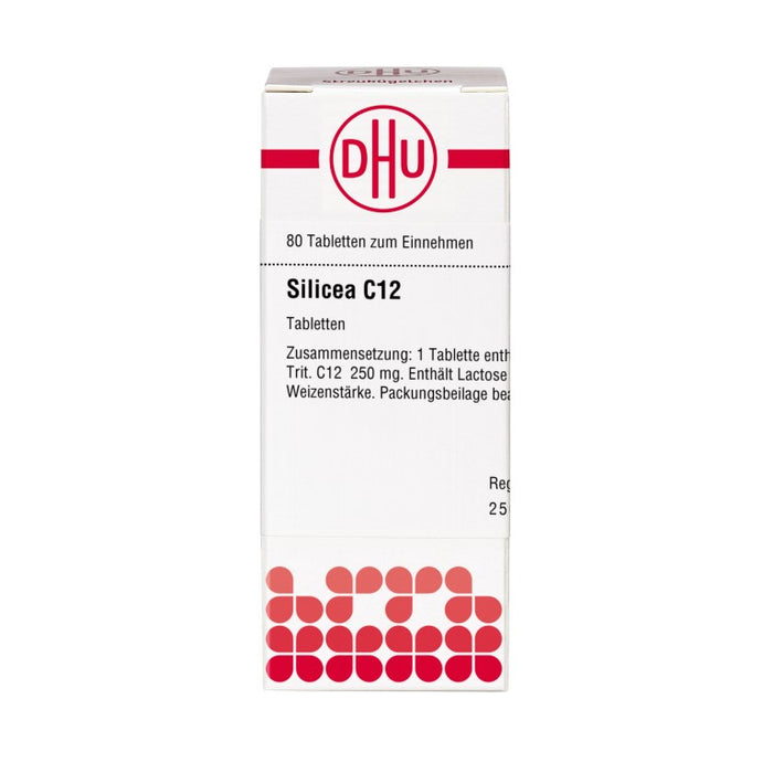 DHU Silicea C12 Tabletten, 80 St. Tabletten