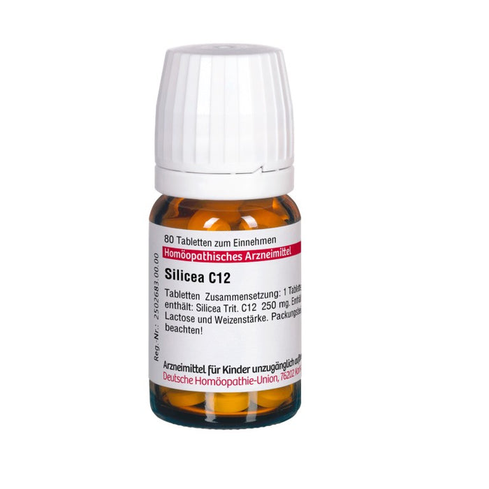 DHU Silicea C12 Tabletten, 80 St. Tabletten