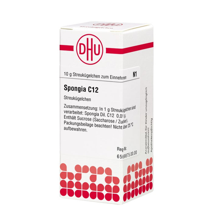 DHU Spongia C12 Streukügelchen, 10 g Globuli