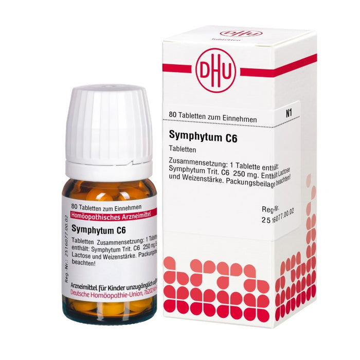 DHU Symphytum C6 Tabletten, 80 St. Tabletten