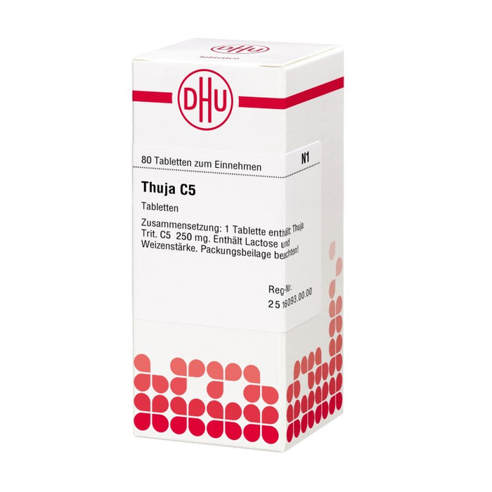 DHU Thuja C5 Tabletten, 80 St. Tabletten