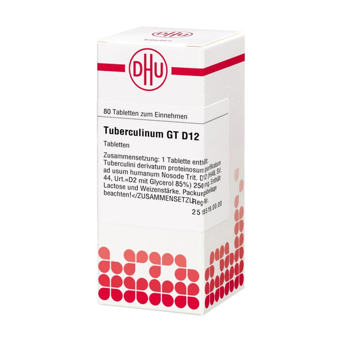 DHU Tuberculinum GT D12 Tabletten, 80 St. Tabletten