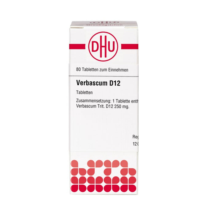 DHU Verbascum D12 Tabletten, 80 St. Tabletten