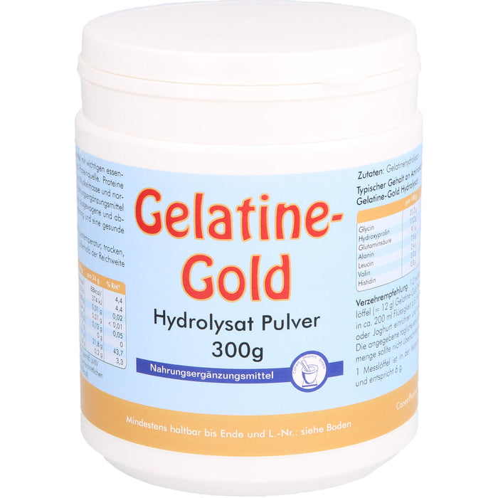 Canea Pharma Gelatine-Gold Hydrolysat Pulver, 300 g Pulver