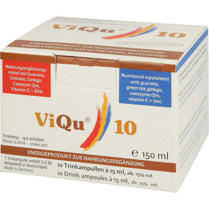 VIQU 10, 10X15 ml AMP