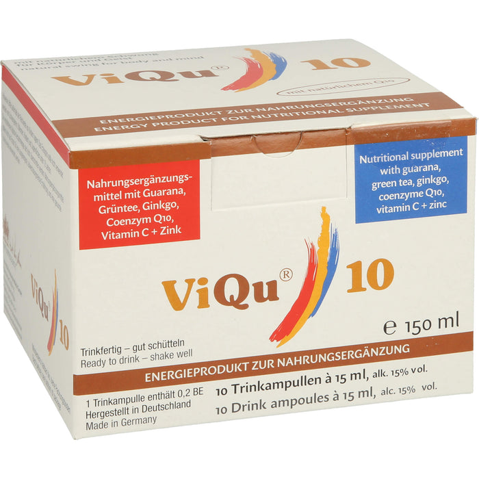 VIQU 10, 10X15 ml AMP