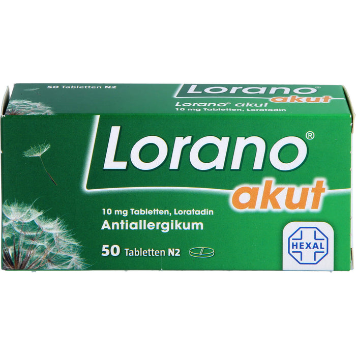 Lorano akut Tabletten, 50 St. Tabletten