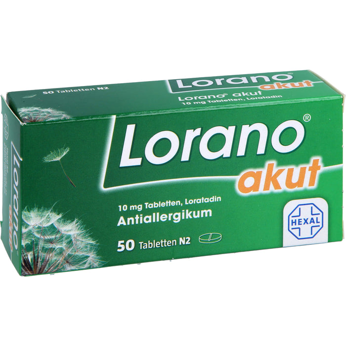 Lorano akut Tabletten, 50 St. Tabletten