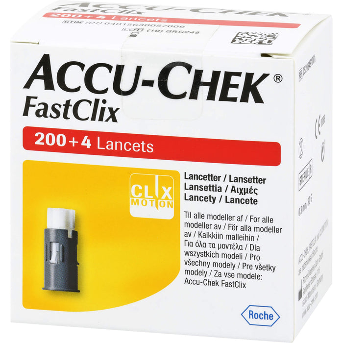 ACCU-CHEK Fastclix Lanzetten, 204 St. Zubehör