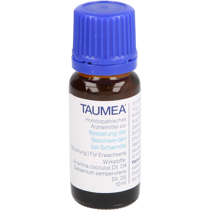 TAUMEA Mischung zur Besserung der Beschwerden bei Schwindel, 10 ml Lösung