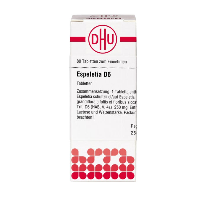 DHU Espeletia D6 Tabletten, 80 St. Tabletten